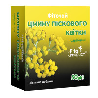 Фіточай "Цмину піскового квітки подрібнені" 50 г, дієтична добавка